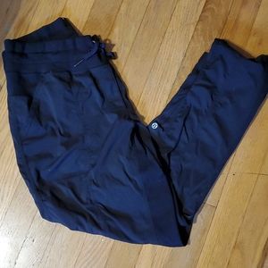 Black lululemon Track Pants